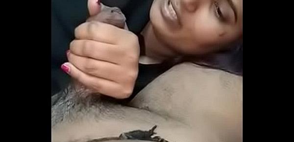  Swathi naidu playing and sucking with cock on bed